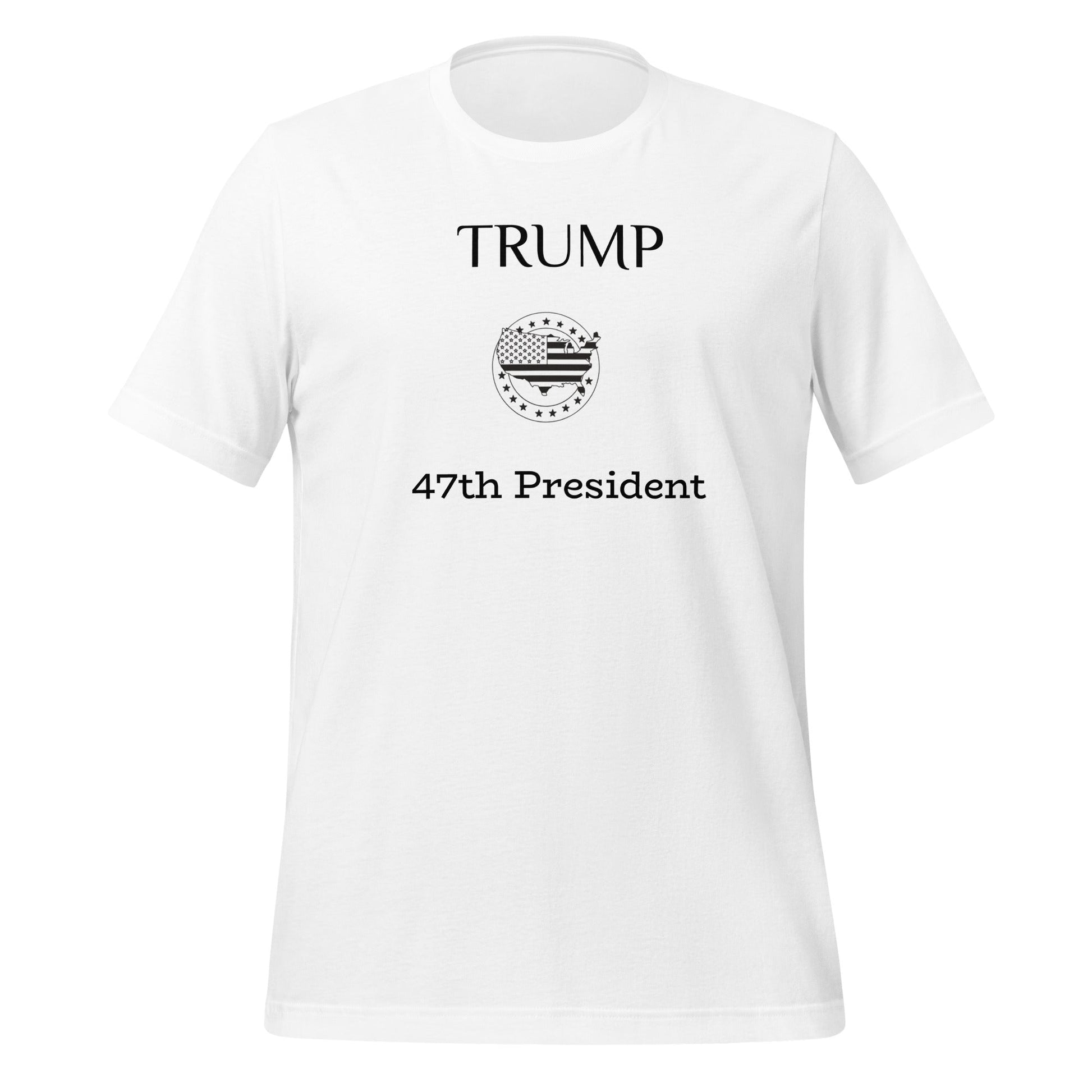 Trump 47th President T-Shirt - Make America Great Again 2024